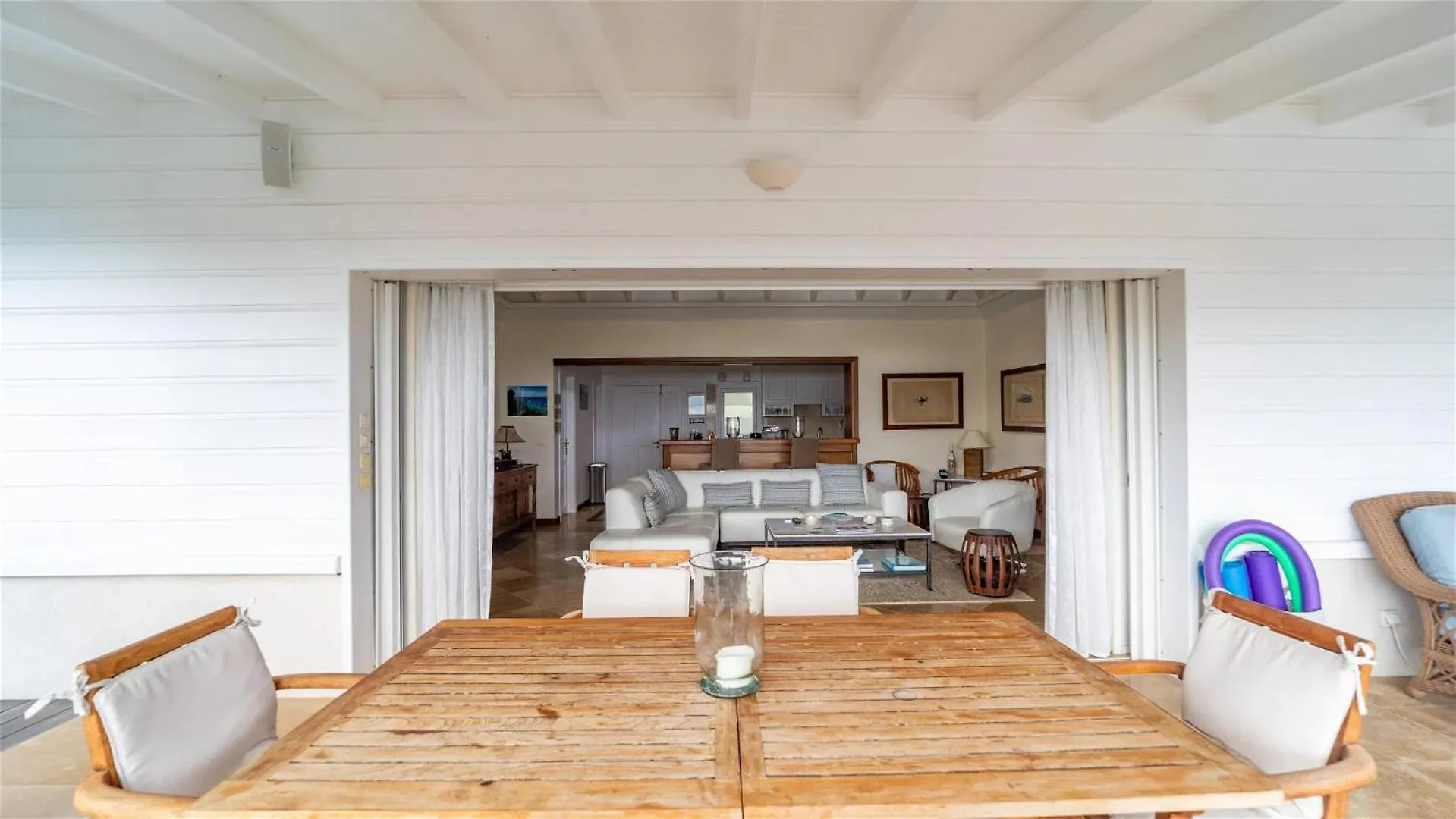 Oceanfront Caribbean Oasis with Romantic Charm Gustavia Villa