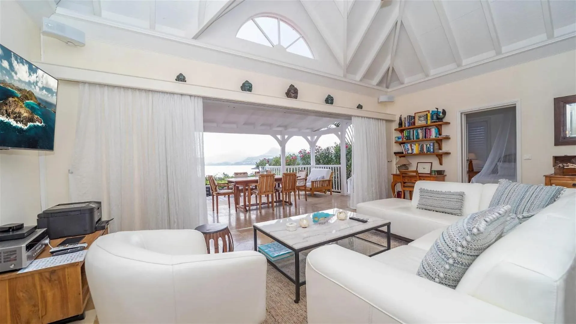 Oceanfront Caribbean Oasis with Romantic Charm Gustavia 0*,